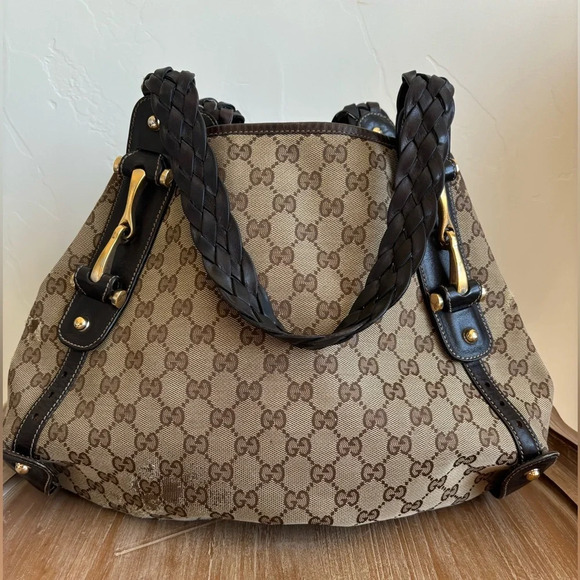 Gucci Handbags - Authentic Gucci Pelham Shoulder Bag GG Canvas with COA